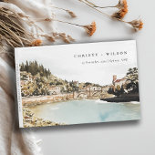 シックヴェローナアディゲリバーイタリアウォータカラー結婚ズ ゲストブック