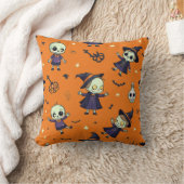 シック不気味ハロウィーン枕 – 無料フェスティバル クッション (ブランケット)