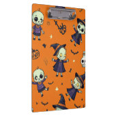 シック不気味ハロウィーン枕 – 無料フェスティバル クリップボード (右)