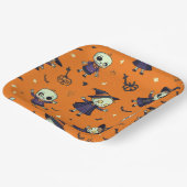 シック不気味ハロウィーン枕 – 無料フェスティバル ペーパープレート (傾斜あり)