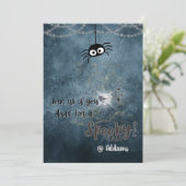 シック不気味ハローウィンパーティ招待状 招待状 (スタンド正面)