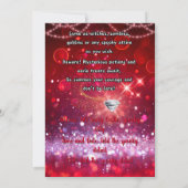 シック不気味ハローウィンパーティ招待状 招待状 (裏面)