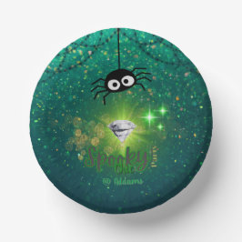 シック不気味ハローウィンパーティ紙プレート ペーパーボウル