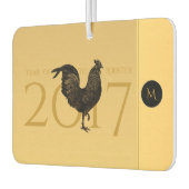 シック中国のロースター新年2017モノグラムカーAF カーエアーフレッシュナー (左)