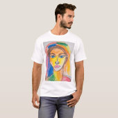 シック予測できなキャンバスティー» Tシャツ (正面フル)