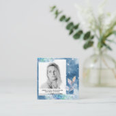 *~*シック人気があるヘアモデル女優フォトスター スクエア名刺 (スタンド正面)