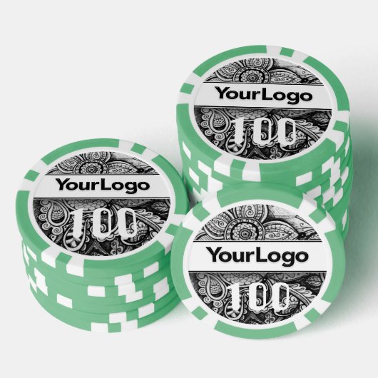 シック企業のイベント会社ホリデーオフィスパーティー ポーカーチップ (積み重ね)