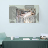 シック写真テンプレート大学院卒業式パーティー 横断幕 (トレードショー)