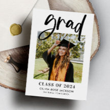 シック写真卒業パーティー