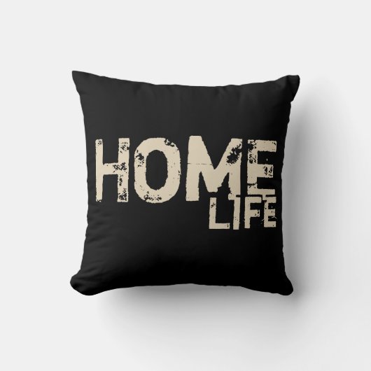 シック動揺してカーキホームライフ |装飾用クッション クッション (正面)