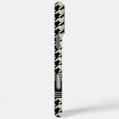 シック千鳥格子のパターン名ブラックオフ – ホワイト Case-Mate iPhoneケース (裏面 / 右)