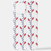 シック名門私立校風のトレンディーパタエレガントーン iPhoneケース (裏面)