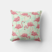 シック名門私立校風のピエレガントックフラミンゴ クッション (正面)