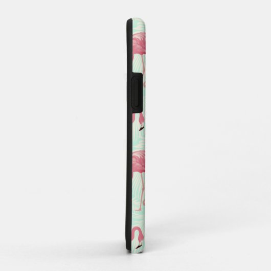 シック名門私立校風のピエレガントックフラミンゴ Case-Mate iPhoneケース (裏面/右)