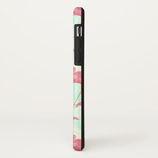 シック名門私立校風のピエレガントックフラミンゴ Case-Mate iPhoneケース (裏面/左)