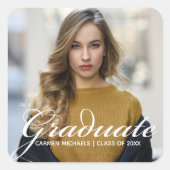 シック大学院パーソナライズされたパーティー2025 スクエアシール (正面)