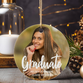 シック大学院フォトモダンカスタム2023卒業 セラミックオーナメント