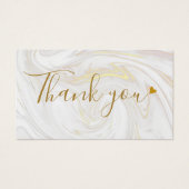 シック大理石ありがとうショッピング割引カード (正面)