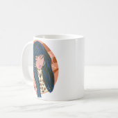 シック女性美しいファッショニスタブロガープランナー コーヒーマグカップ (正面左)