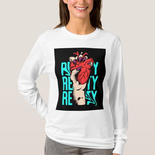 「シック心地よいレディースTシャツコレクション」 Tシャツ (正面)