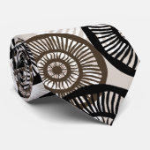 シック抽象芸術サークルホイールニュートラル ネクタイ (ロール)