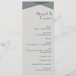 シック抽象芸術ジオメトリックセージ海軍ダスティブルー プログラム