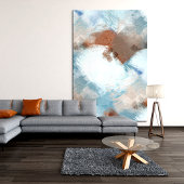 シック抽象芸術産業融合絵を描アートパターン キャンバスプリント