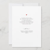 シック数々のフォトコラージュ赤ちゃんシャワーありがとう (裏面)