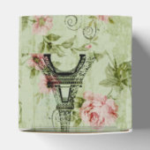 シック春ミントピンクフローラパリエッフェルタワー フェイバーボックス (上部)