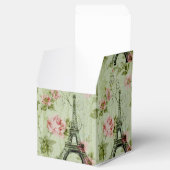 シック春ミントピンクフローラパリエッフェルタワー フェイバーボックス (オープン)
