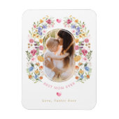 シック春ワイルドフラワーガーデンマザーズデイギフト マグネット (縦)
