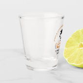 シック歯科学校カスタム歯科医師卒業パーティー ショットグラス (左)