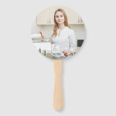 シック歯科学校カスタム歯科医師卒業パーティー ハンドファン (裏面)