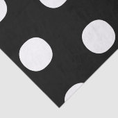 シック水玉模様白黒ビッはっきりしたクモダン 薄葉紙 (詳細)