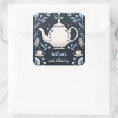 シック王室のアダルトフェアリティティーパーティー60th誕生日 スクエアシール (バッグ)