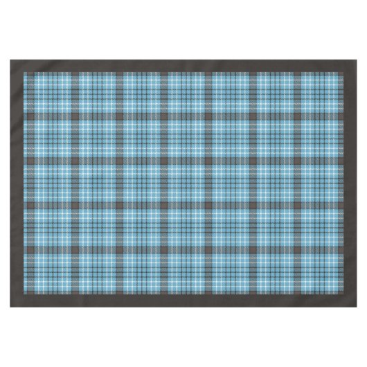 シック男らしなプレイドのテーブルクロスのプレゼント彼の家 テーブルクロス (正面(横))