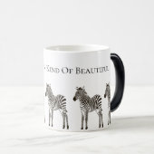 シック白黒ゼブラス マグカップ (正面右)