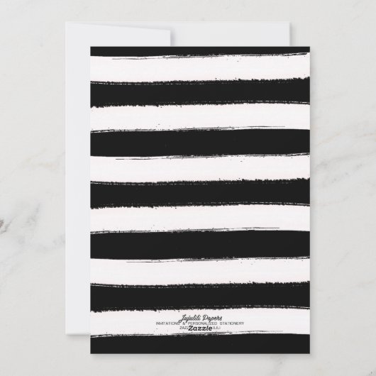 シック白黒金ゴールドフォトコラージュホリデイズカード シーズンカード (裏面)