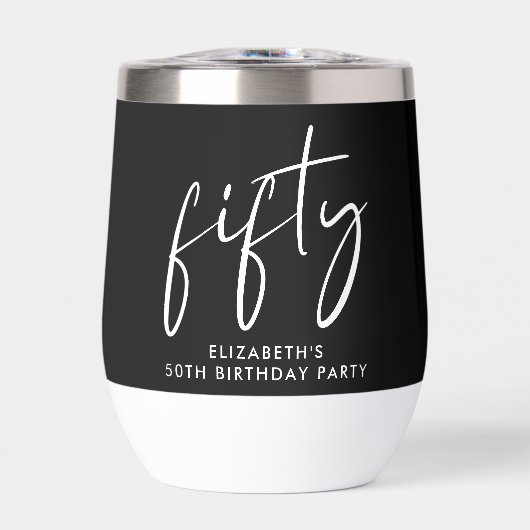 シック白黒50thバースデーパーティー (正面)