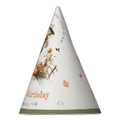 シック秋パンプキンカクレクロハーベスト子供の誕生日 パーティーハット (右)