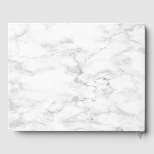 シック素朴なサンフラワー&グレーフローラ結婚ズ ゲストブック (裏面)