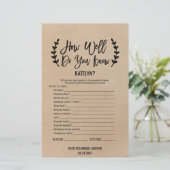 シック素朴な新婦のゲームをよく知っている (スタンド正面)