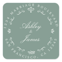 シック素朴な未来ミセス結婚ズ差出人住所