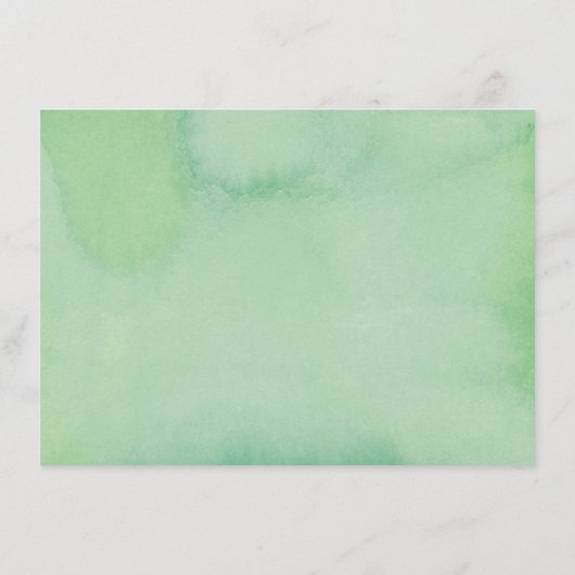 シック素朴な水彩牡丹の結婚詳細カード エンクロージャーカード (裏面)