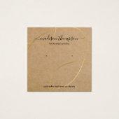 シック素朴イヤリングディスプレイ (正面)