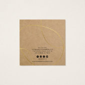 シック素朴イヤリングディスプレイ (裏面)