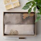 シック素朴ヴィンテージピンクパンプキンデクページ 薄葉紙 (ギフト)