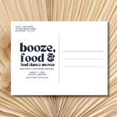 シック結婚のフォトグリーン日付を保存 案内ポストカード