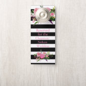 シック結婚ズゲスト予約ルームサイン ドアノブサイン (ノブ)