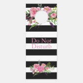 シック結婚ズゲスト予約ルームサイン ドアノブサイン (裏面)